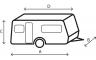 CARAVAN COVER 6M