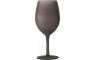 SET WINEGLASS BROWNSATIN