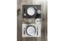 SET WINEGLASS BLACKSATIN