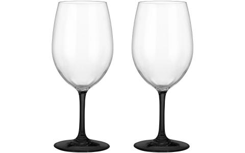 SET WINEGLASS THANGO BLACK...