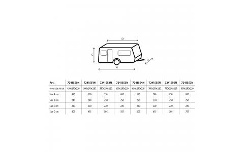 CARAVAN COVER DESIGN 12M