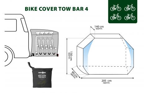 BIKE COVER TOW BAR