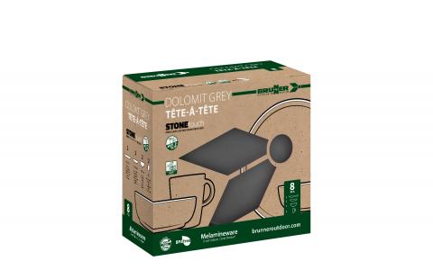 TÊTE-Â-TÊTE DOLOMIT GREY