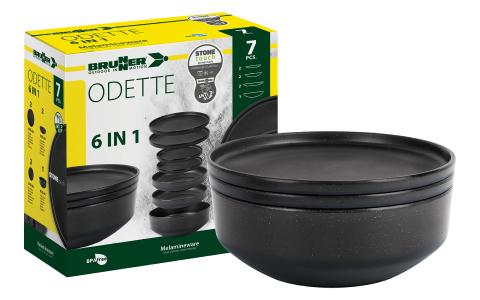 6 IN 1 ODETTE DOUBLE BLACK