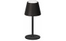 Salerno - Tischleuchte Sandschwarz - H20cm