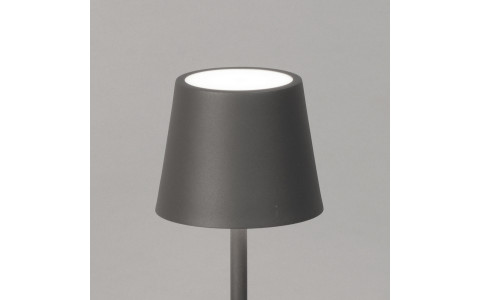 Roxi - Tischleuchte Sandgrau-  H27.5cm