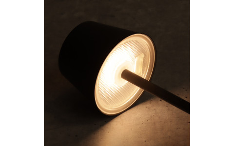 Roxi - Tischleuchte Salbeigrün -  H27.5cm