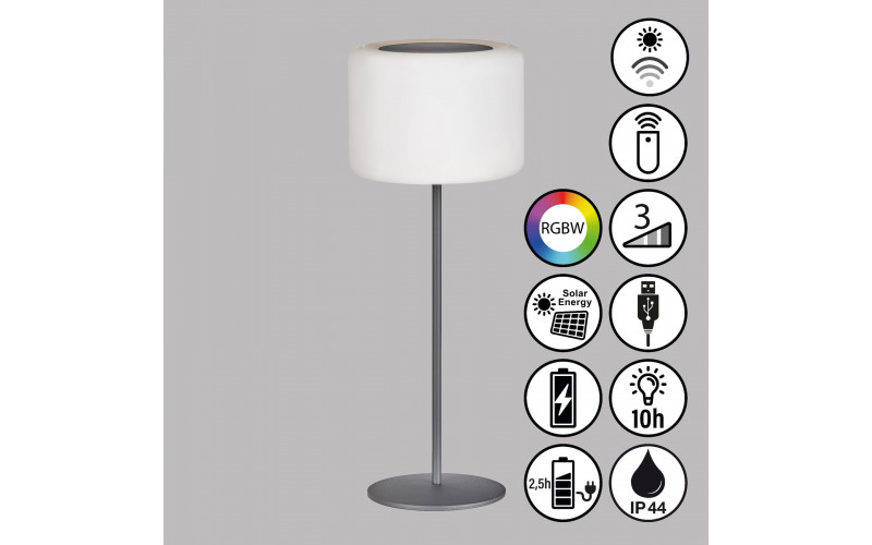 Pino - Solar-Tischleuchte - mobiles Licht