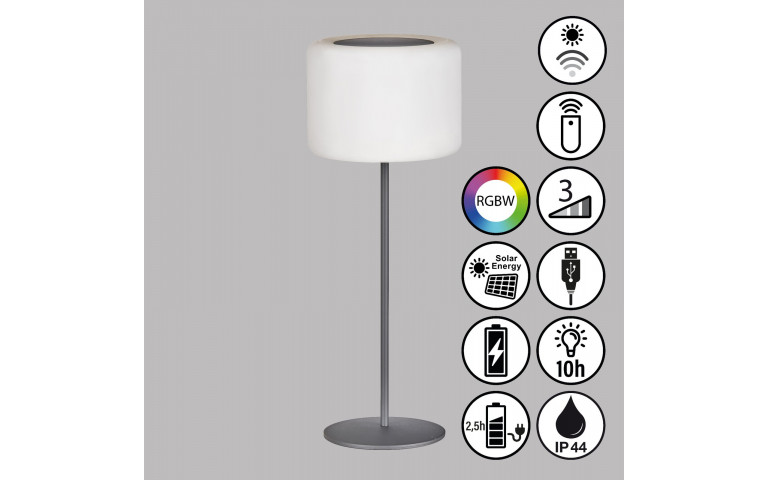 Pino - Solar-Tischleuchte - mobiles Licht