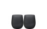 SET WATERGLASS BLACKSATIN