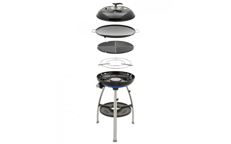 Carri Chef 2 BBQ/Skottel, 30mbar 
