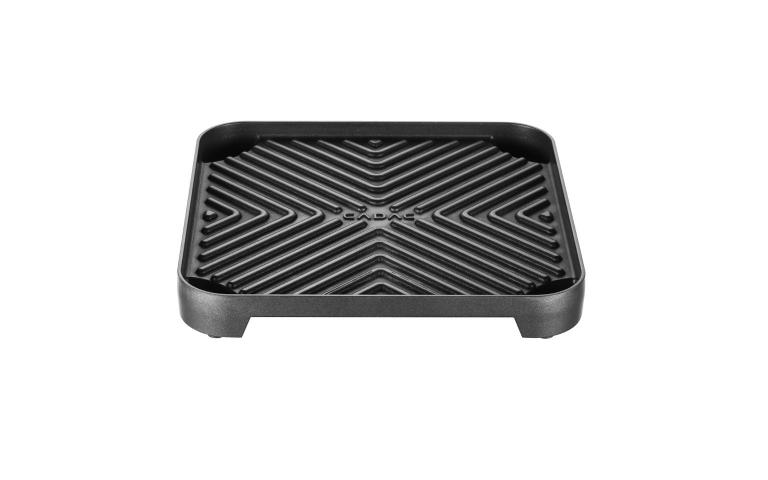 2-Cook ribbed grillplate